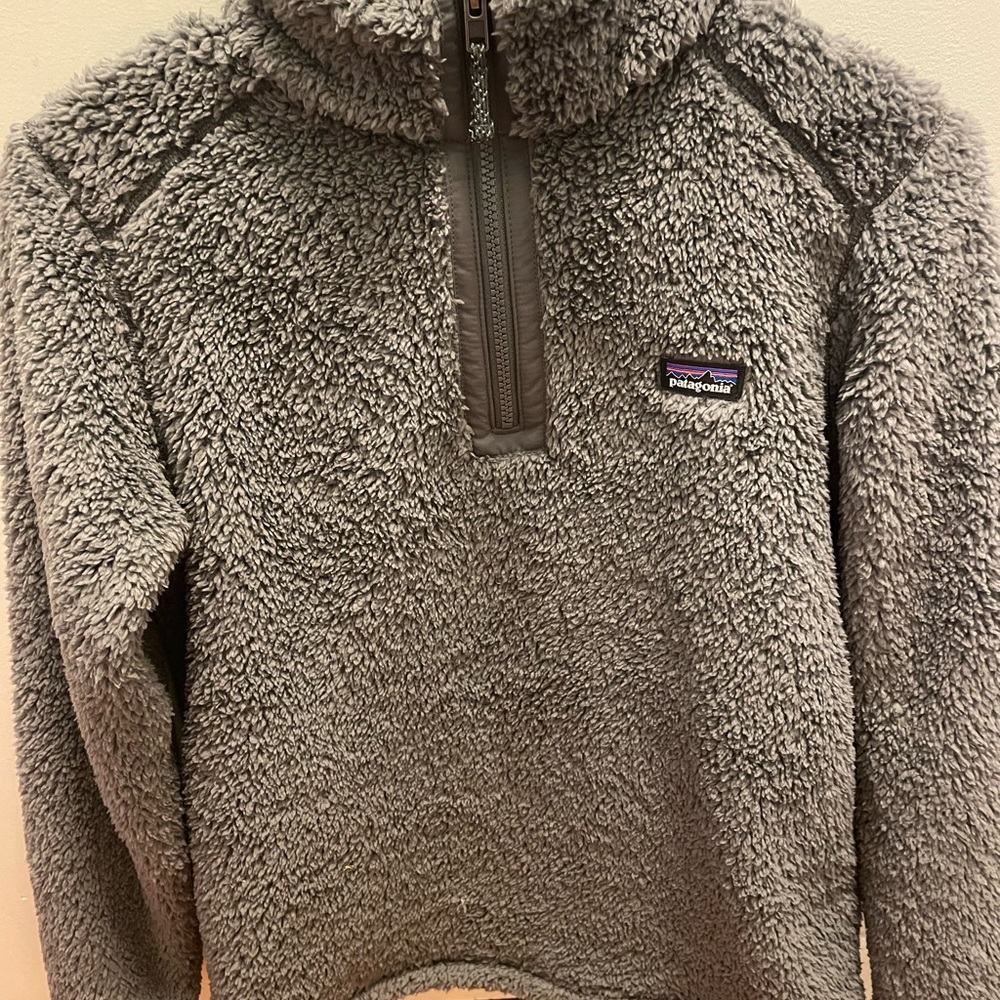 Patagonia Charcoal Sherpa Fleece